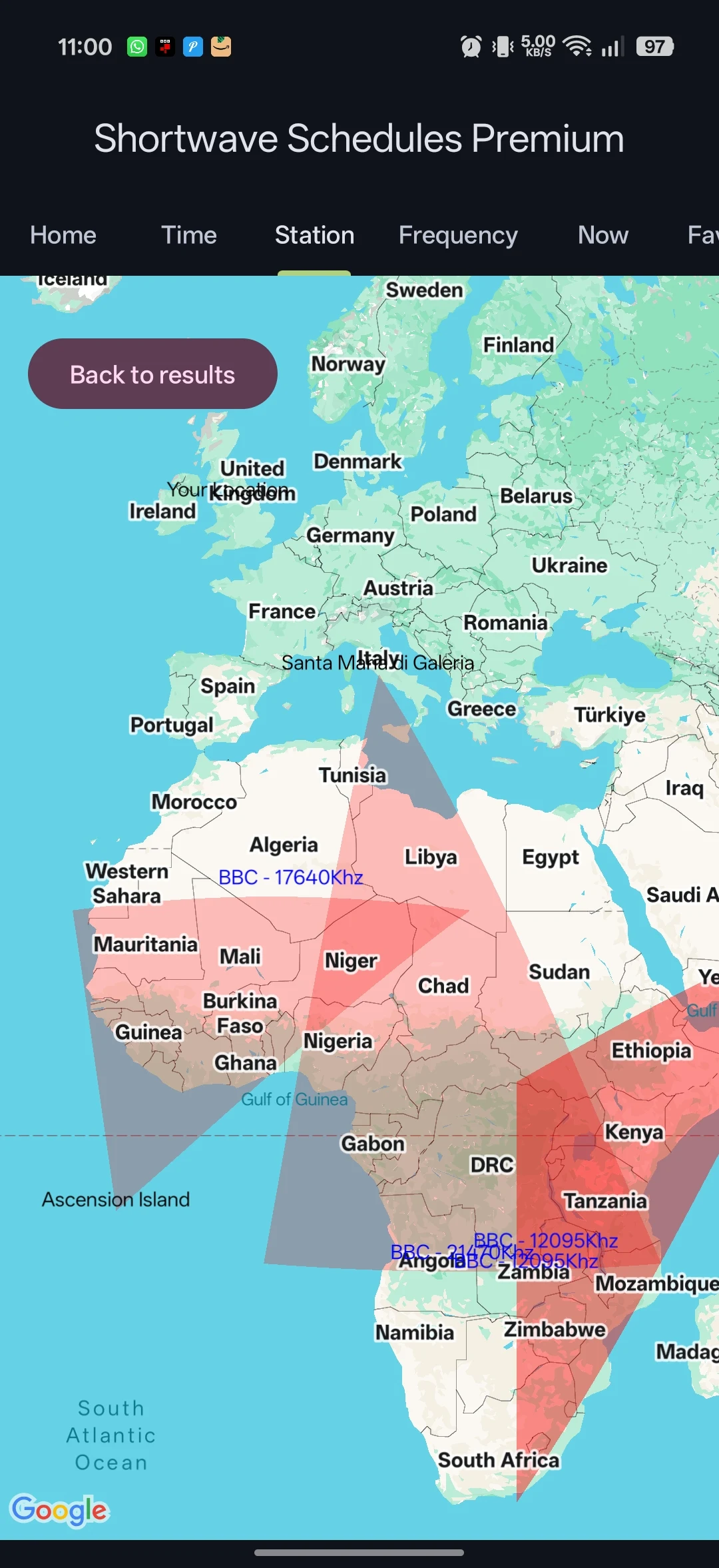 Shortwave Radio Schedules screenshot 1