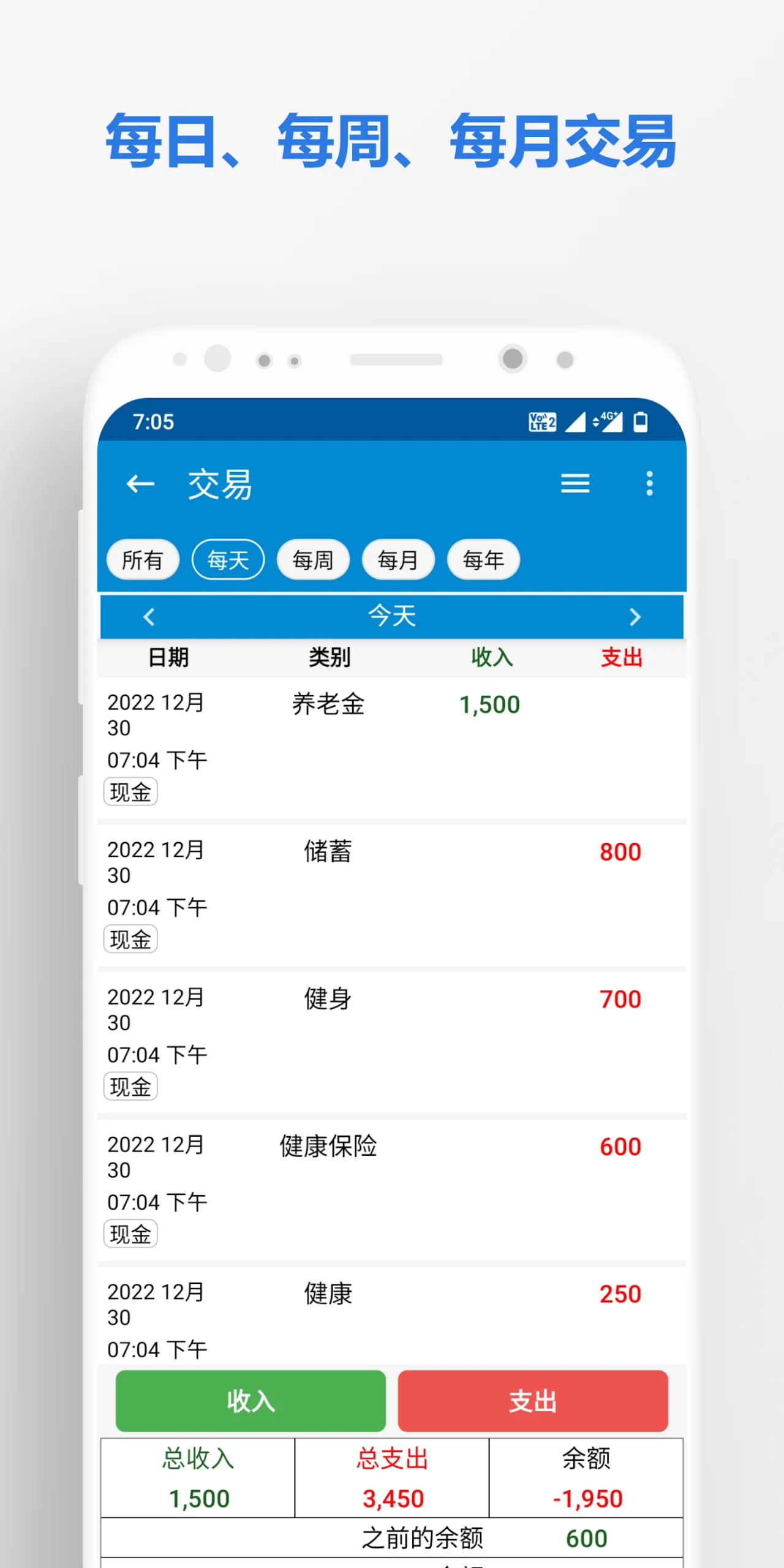 Income Expense - daily expenses screenshot 3