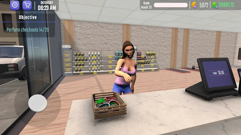 Fitness Gym Simulator Fit 3D screenshot 2