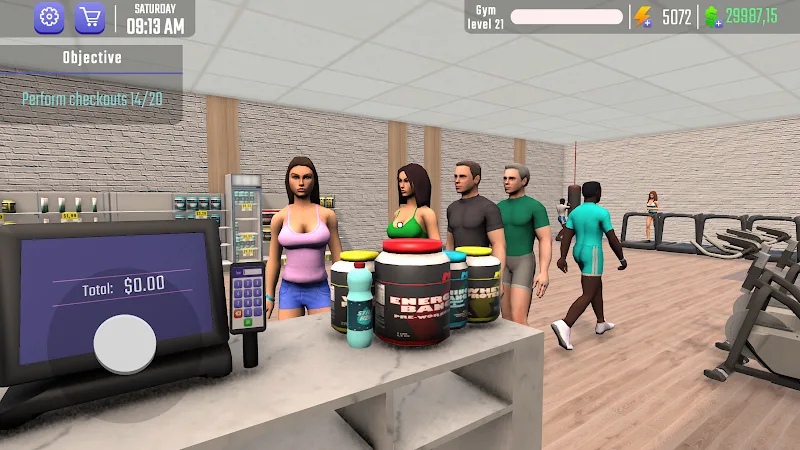 Fitness Gym Simulator Fit 3D screenshot 6