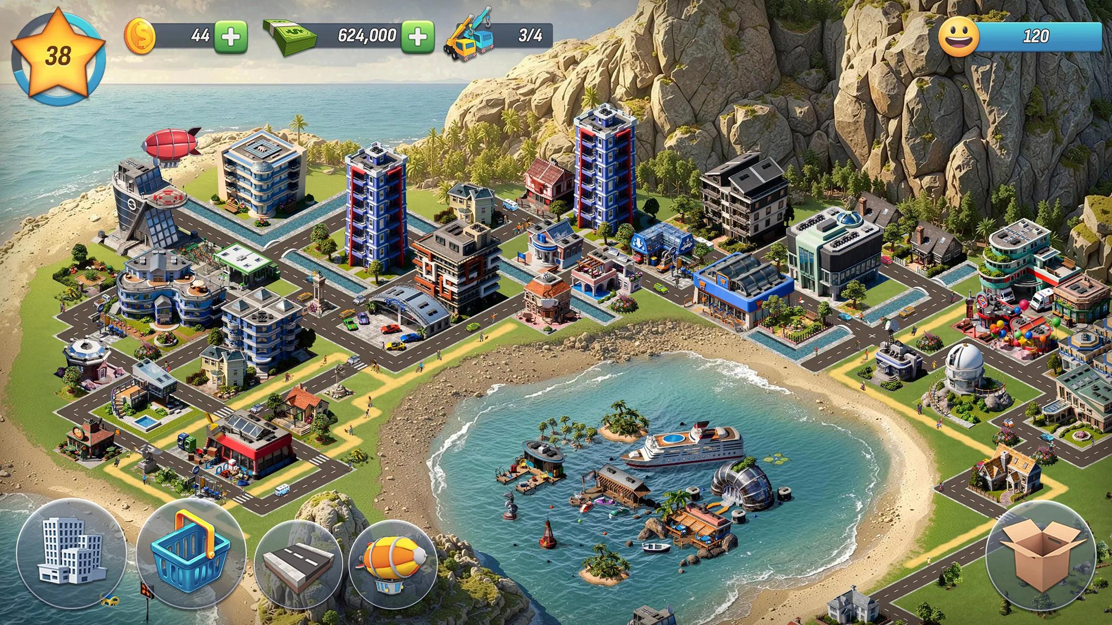 City Island 5: Deluxe Go Build Screenshot 5
