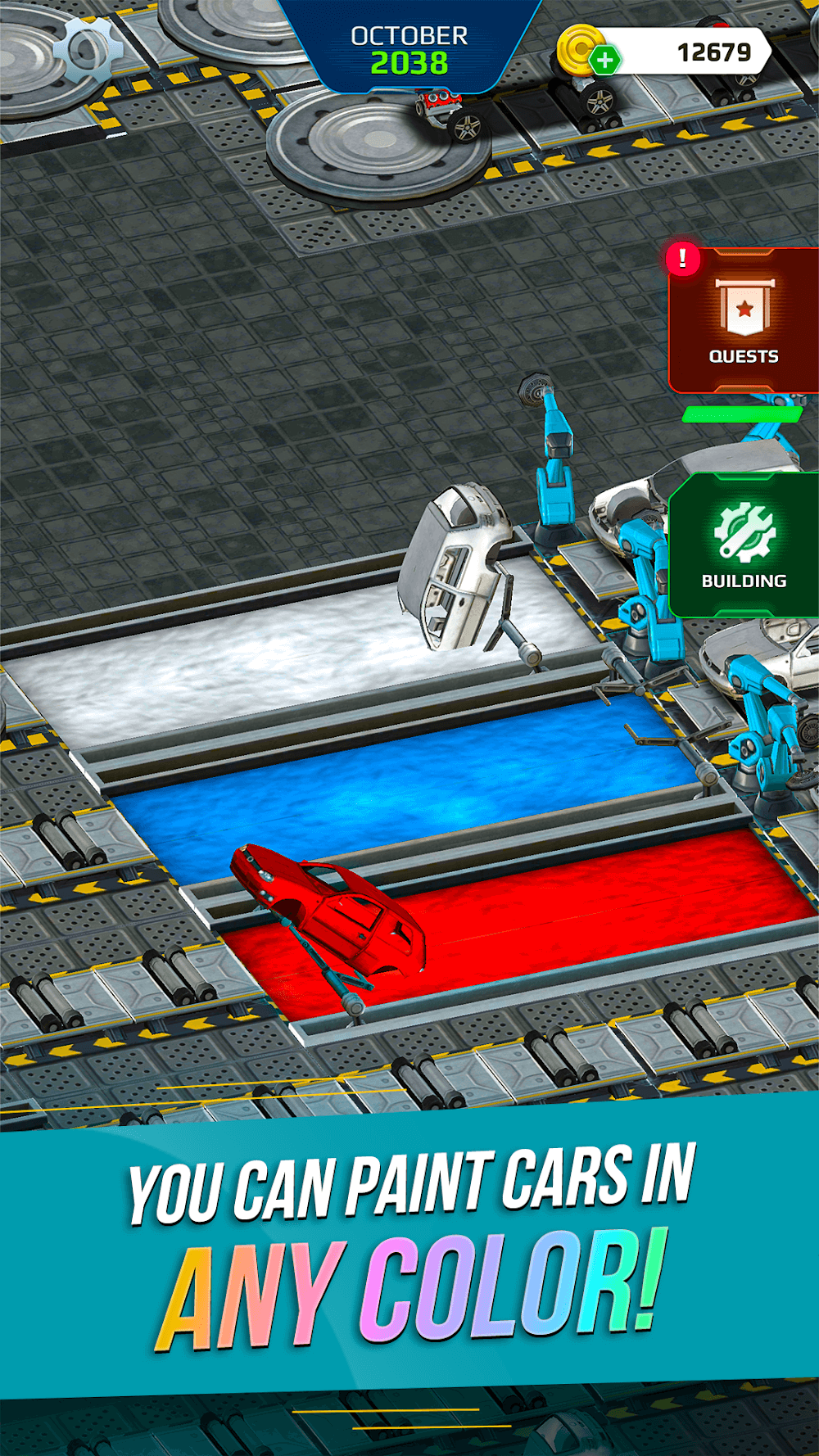 Car Factory Simulator gameplay screenshot 2
