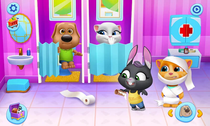 My Talking Tom Friends screenshot 3