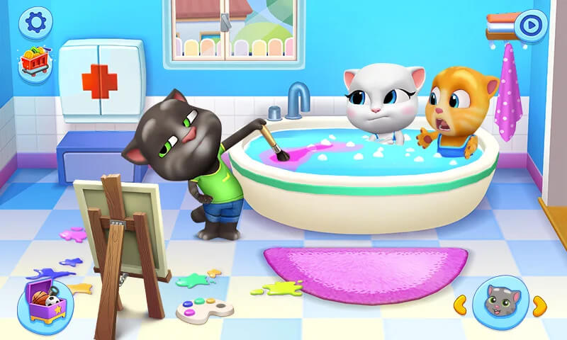 My Talking Tom Friends screenshot 2