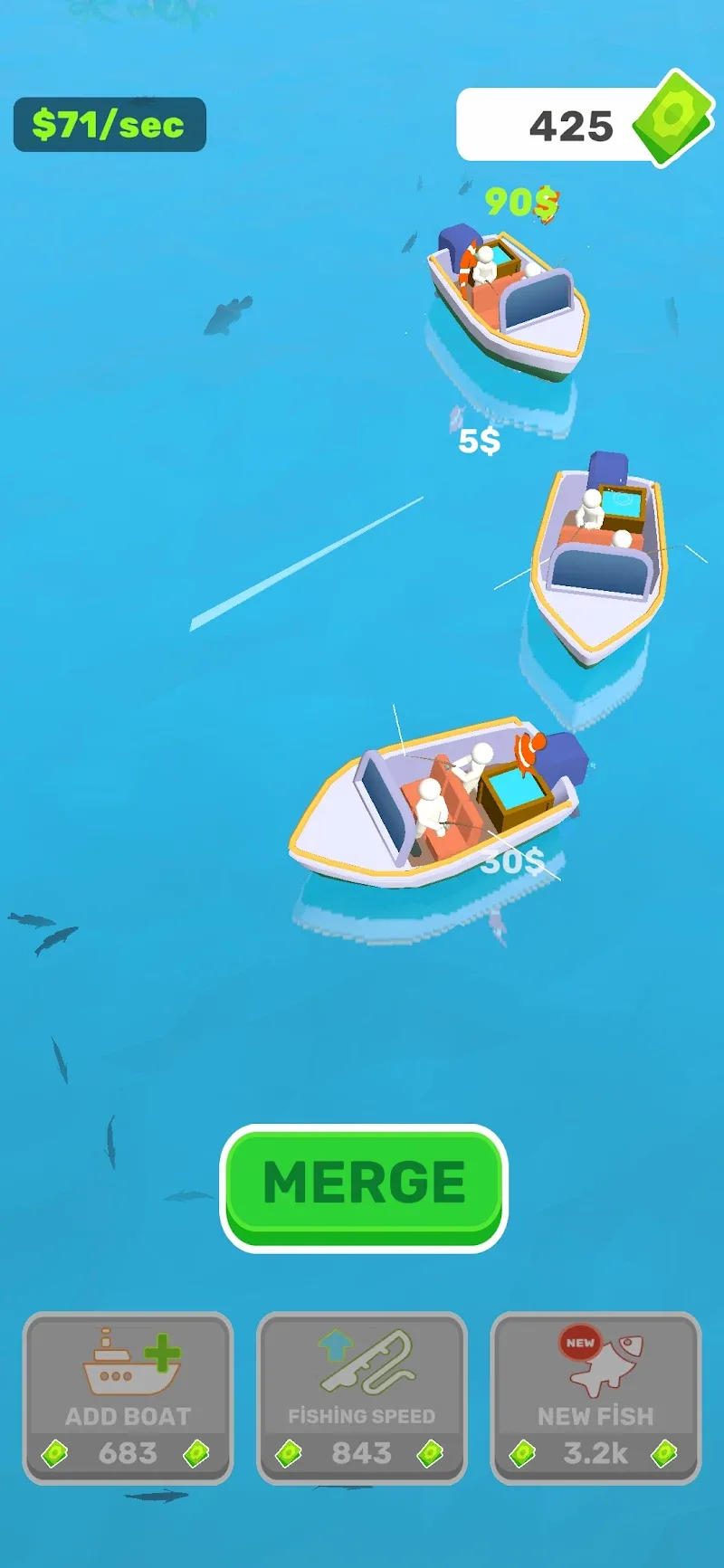 Fish Tycoon: Ocean Empire idle screenshot 3