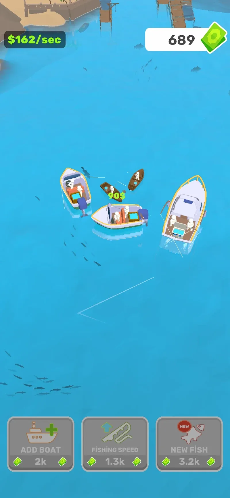 Fish Tycoon: Ocean Empire idle screenshot 2