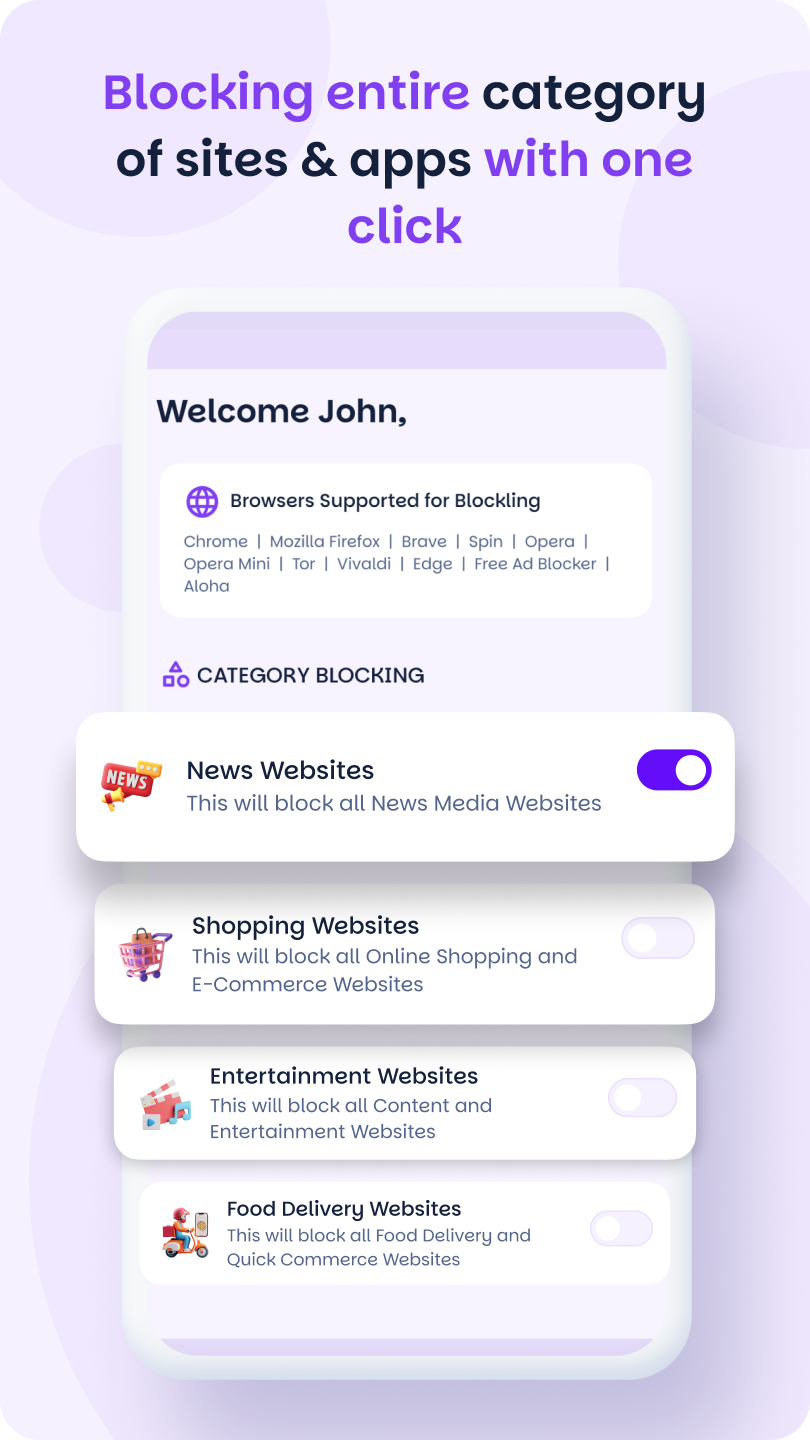 Website Blocker: Block Sites screenshot 1