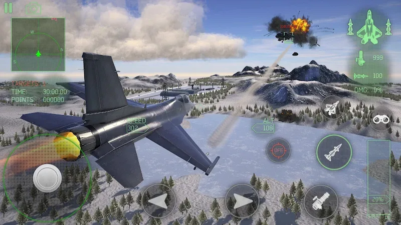 Fighter Jet Combat : Warzone screenshot 5