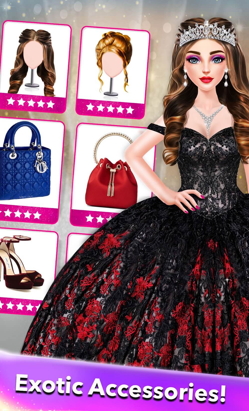 Fashion Game Makeup & Dress up screenshot 2