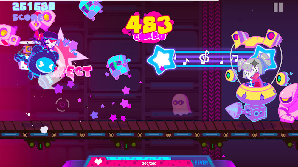Muse Dash gameplay screenshot 5