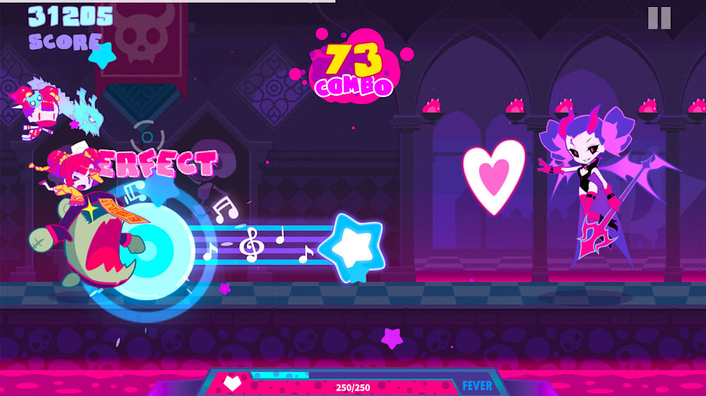 Muse Dash gameplay screenshot 3