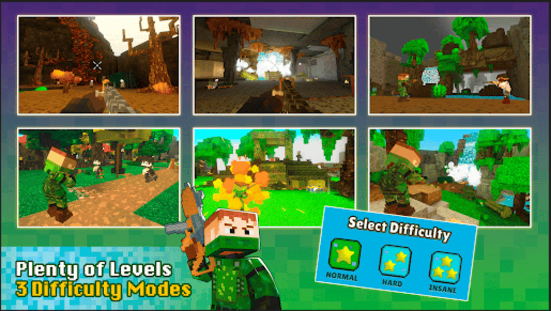 Block Wars Survival Games screenshot 2