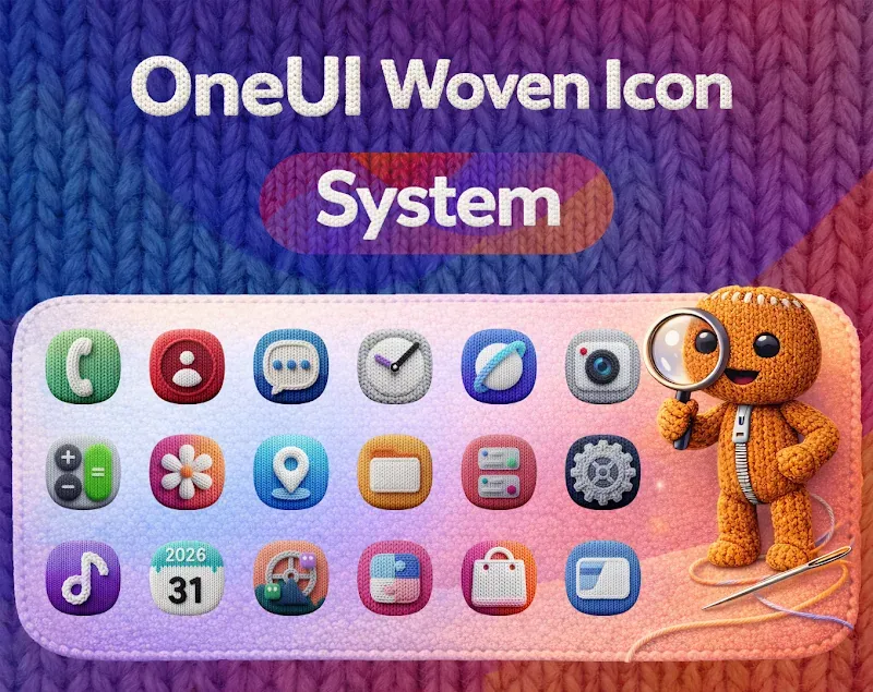 OneUI Woven Icon Pack screenshot 2
