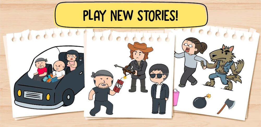 Brain Test 2: Tricky Stories screenshot 1