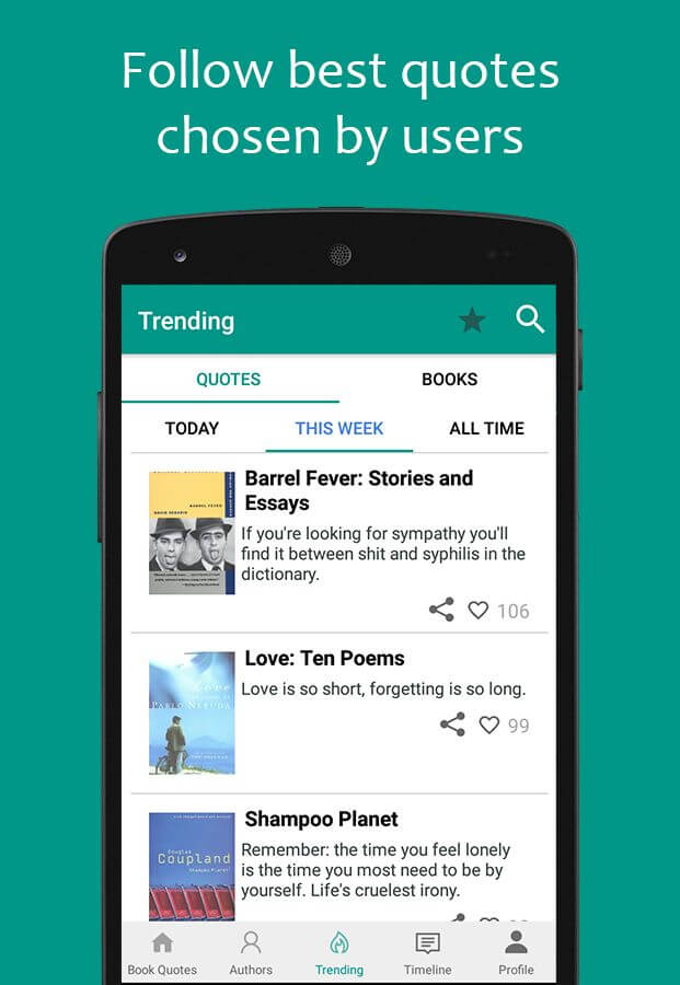 Book Quotes & Quotations screenshot 5