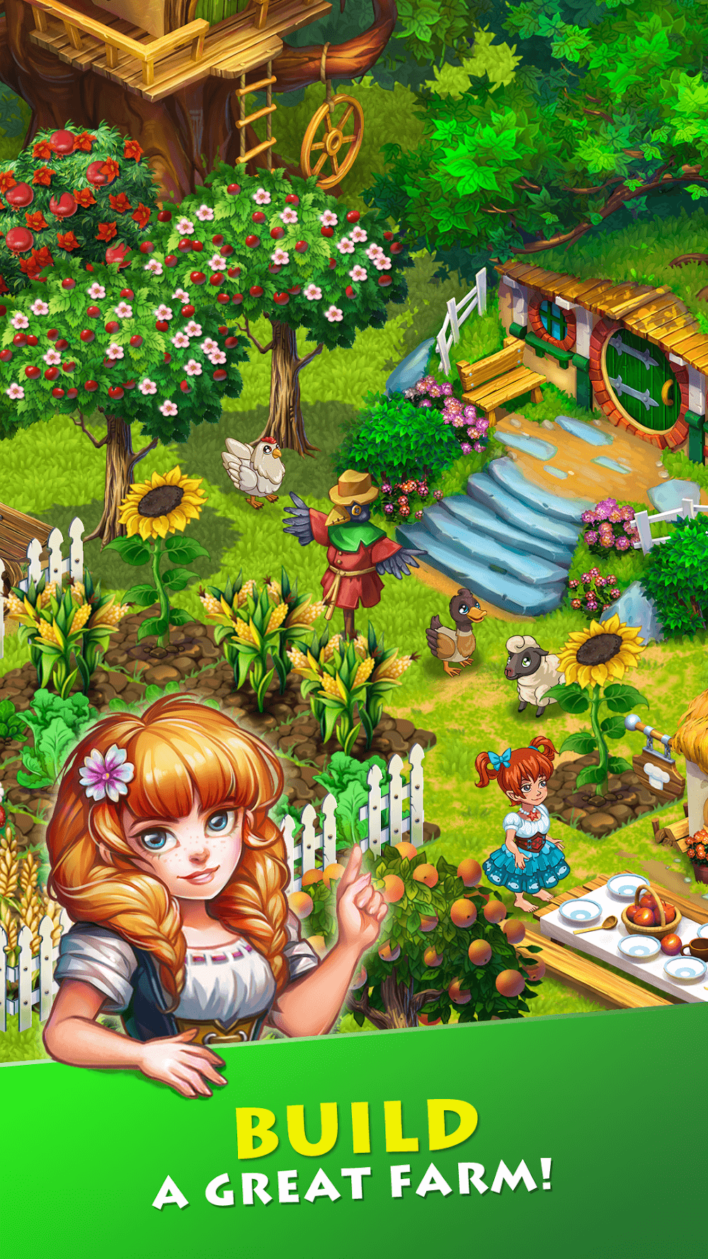 Farmdale: farming games & town screenshot 2