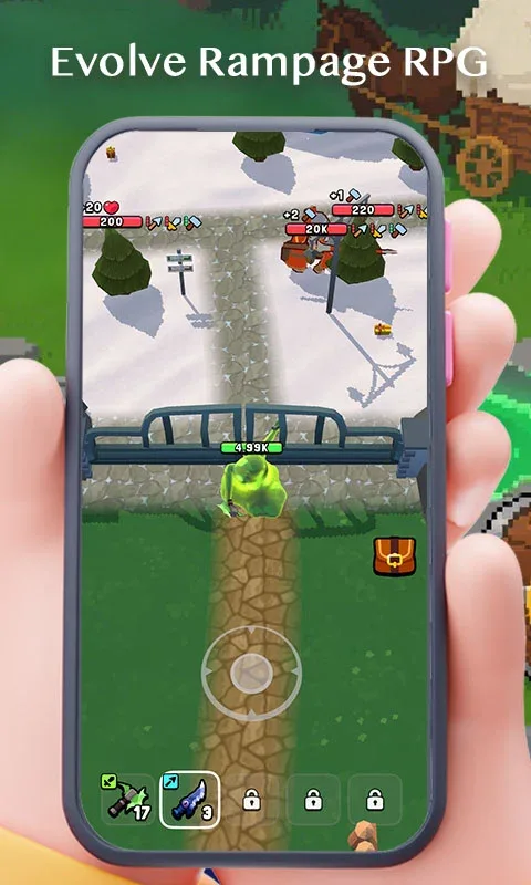 Evolve Rampage RPG screenshot 4