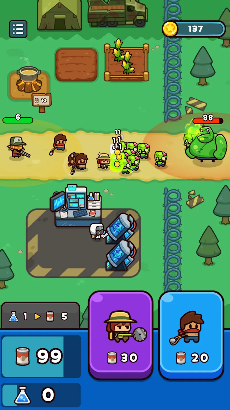 Evolution War : Zombie Defense screenshot 5