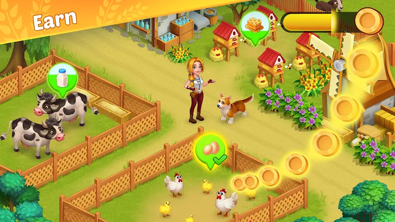 Dreamy Harvest: Farm Island screenshot 4