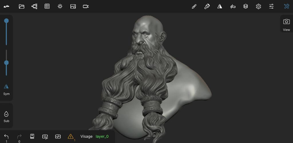 Nomad Sculpt screenshot 1
