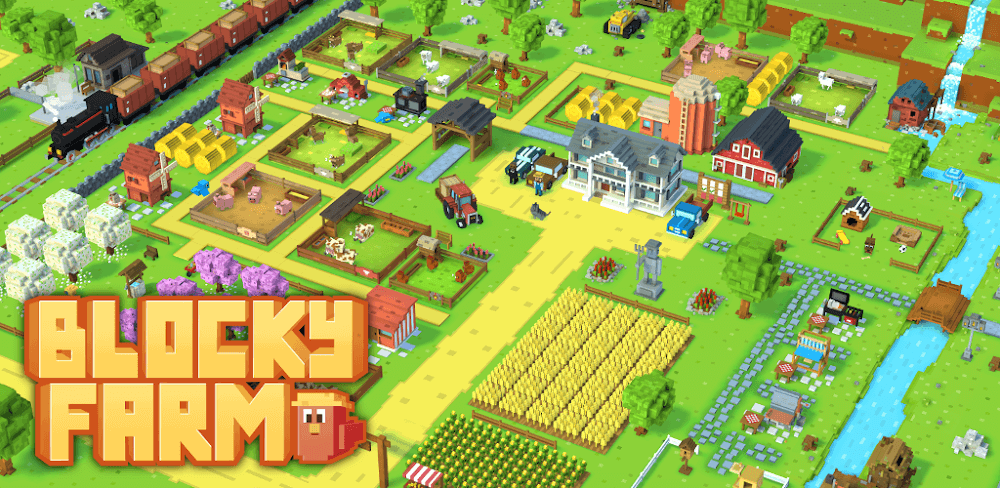 Blocky Farm screenshot 1