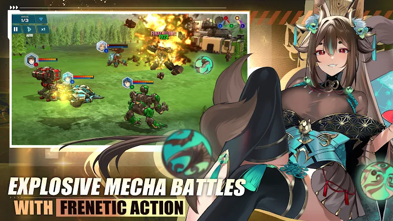 Epic Mecha Girls screenshot 6