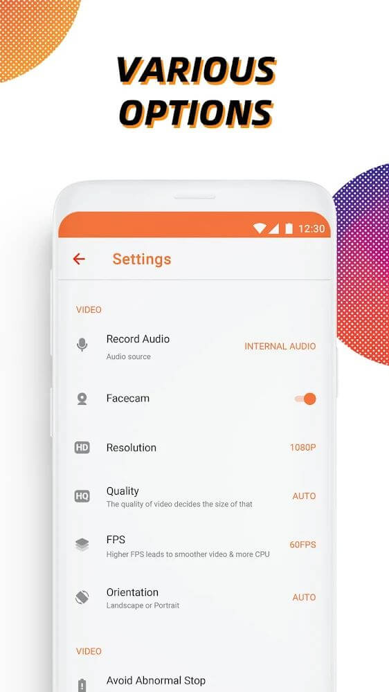 Vidma Recorder screenshot 6
