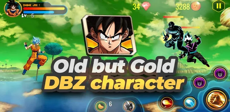 Dragon Ball Z: Saiyan Battle screenshot 2