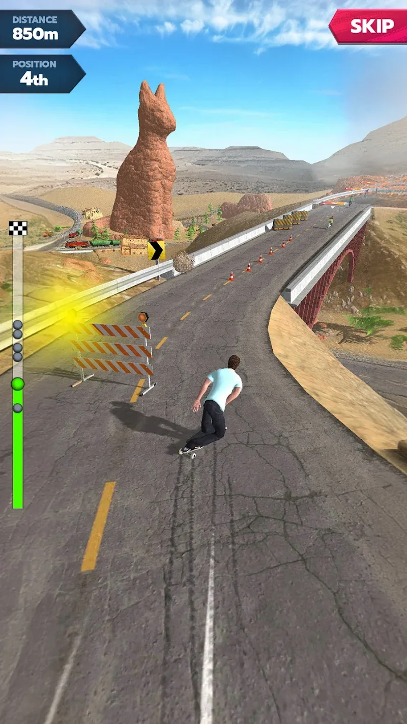 Downhill Race League screenshot 6