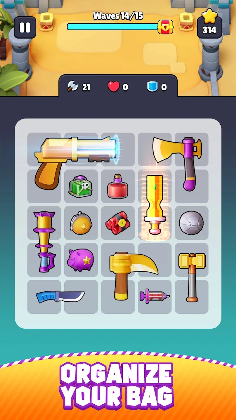 Epic Merge: Roguelike TD screenshot 4