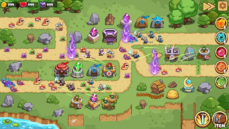 Epic King Heroes: Classic TD screenshot 5