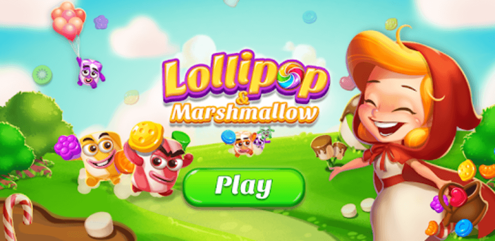 Lollipop & Marshmallow Match3 screenshot 1