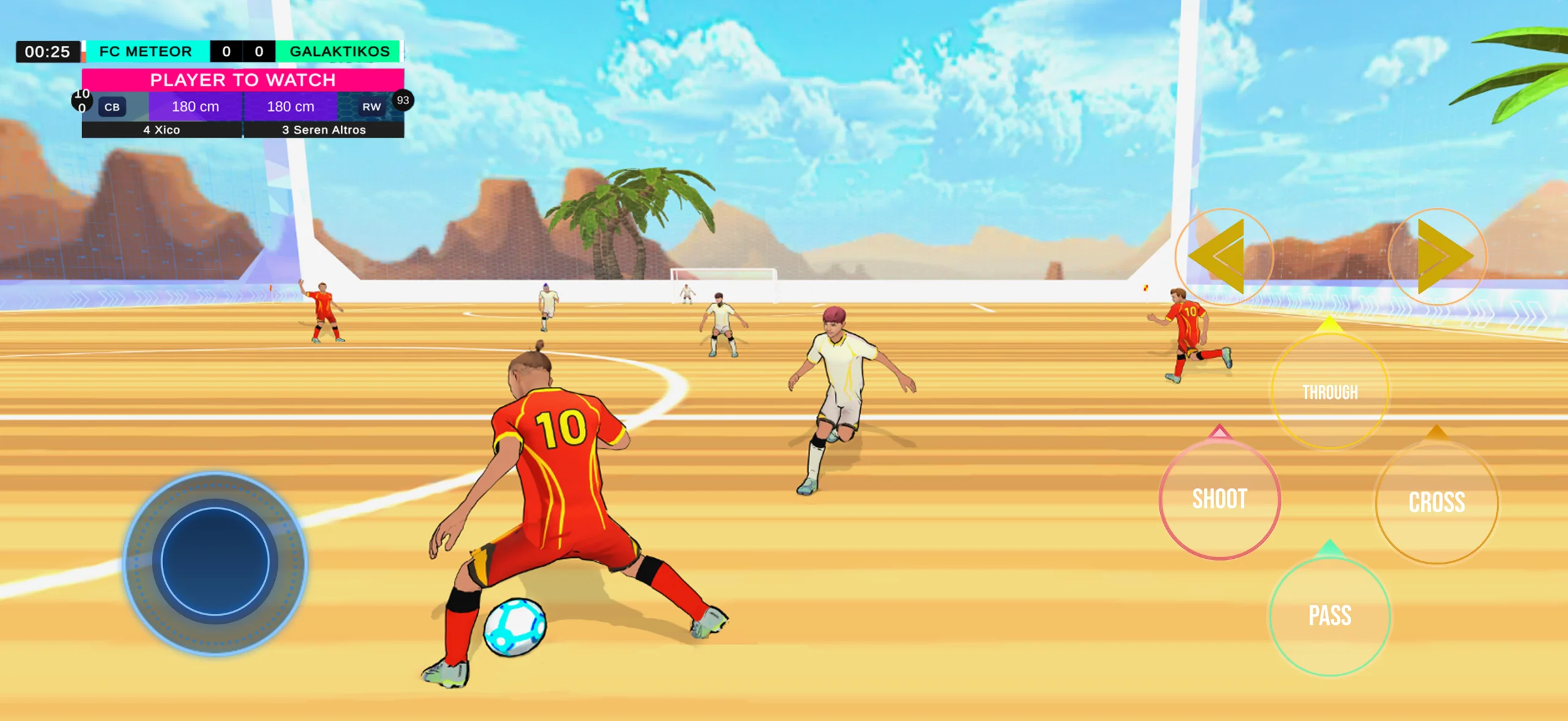 Galaxy Soccer: 3v3 Match screenshot 1