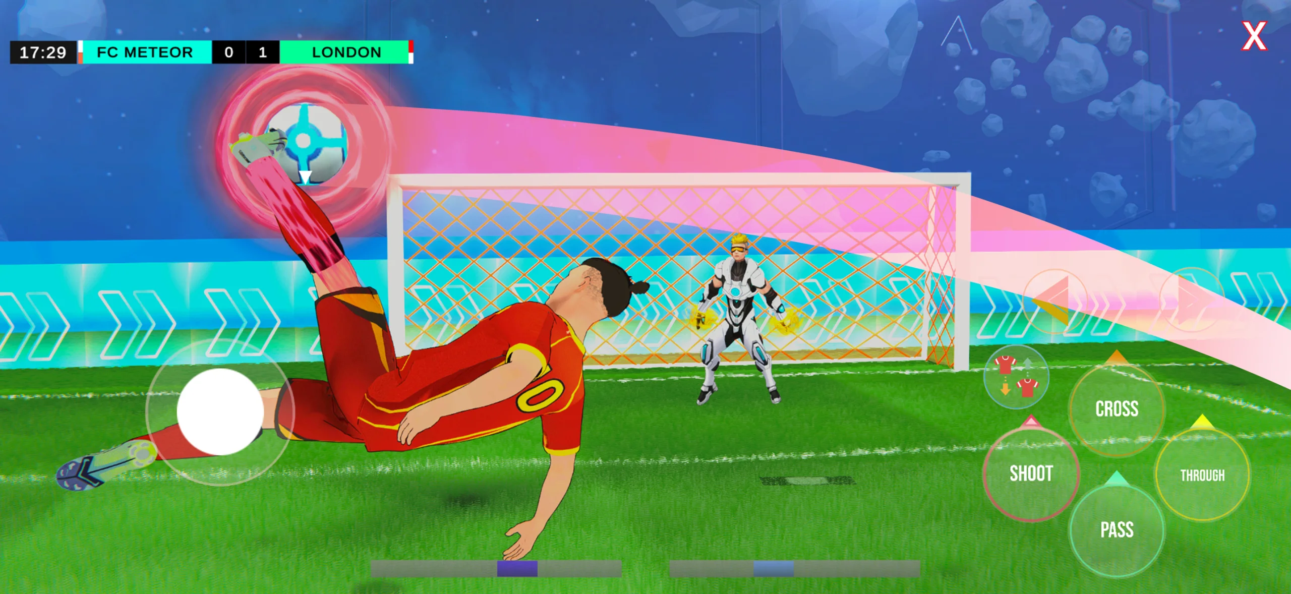 Galaxy Soccer: 3v3 Match screenshot 2