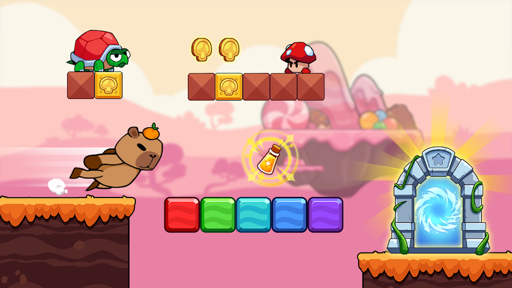 Capybara Adventure: Funny Land screenshot 2