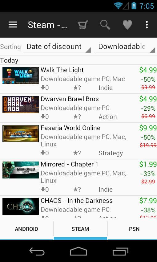 Bestappsale screenshot 2