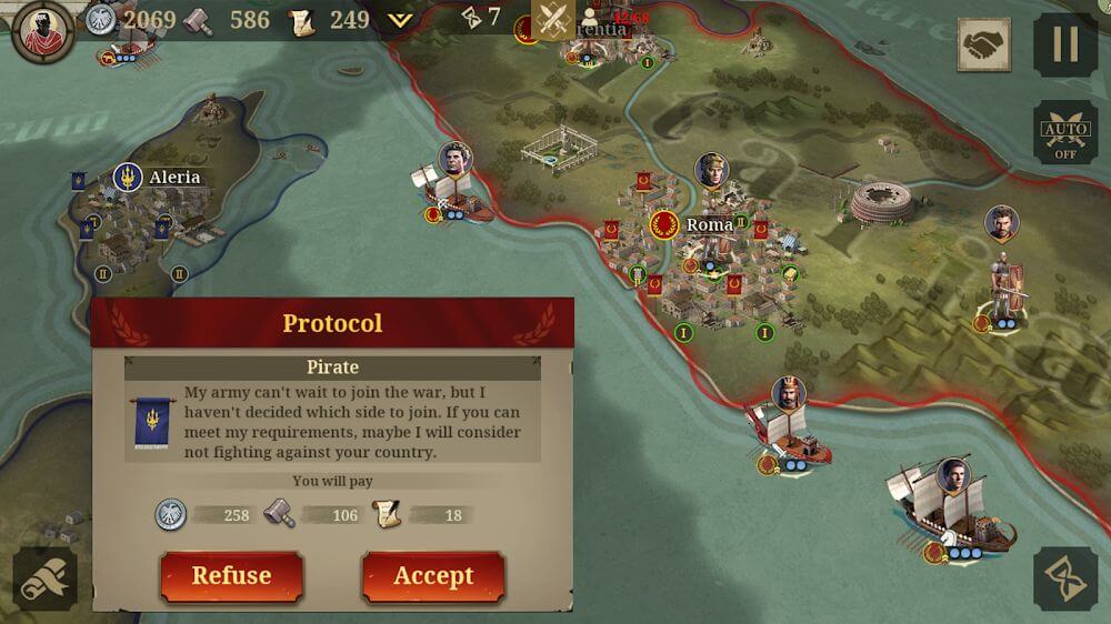 Great Conqueror: Rome screenshot 3