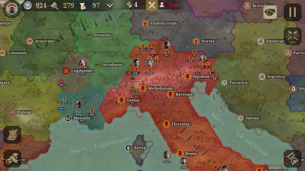 Great Conqueror: Rome screenshot 2