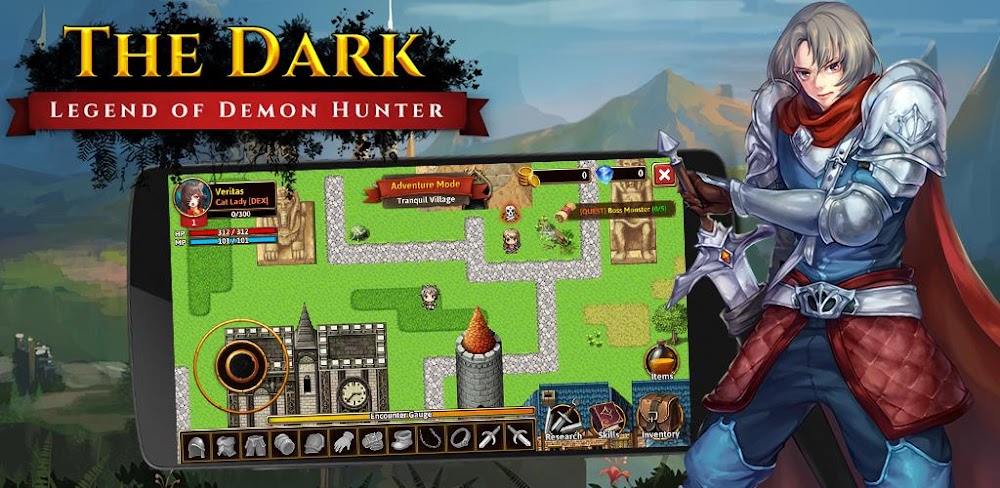 Dark Pixel RPG screenshot 1