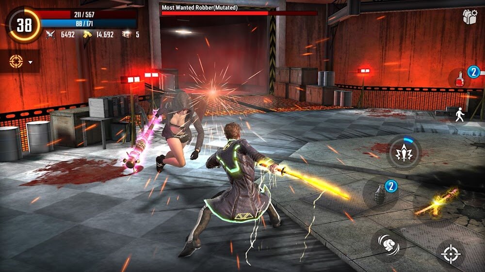 CyberWar: Cyberpunk Survivor screenshot 5