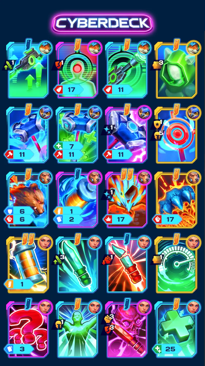 Cyberdeck: RPG Card Battle screenshot 5