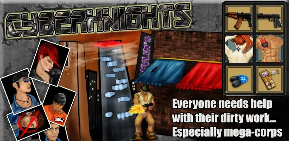 Cyber Knights RPG screenshot 1