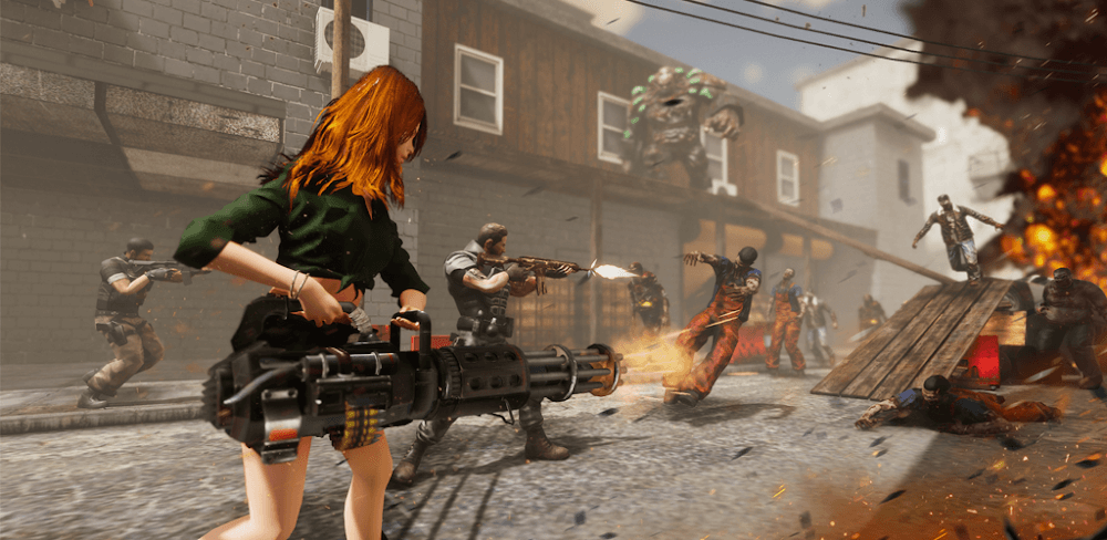 DOOM DAYS: Fire Shooter screenshot 1