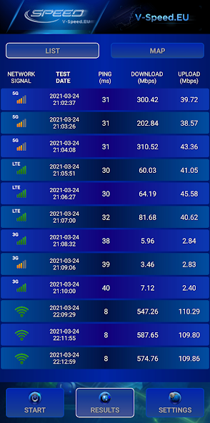 V-SPEED Speed Test screenshot 3
