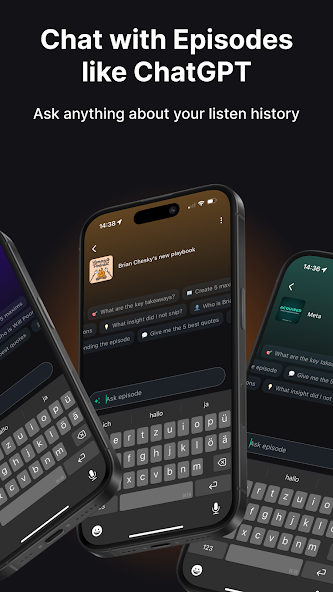 Snipd | AI Podcast Player screenshot 2