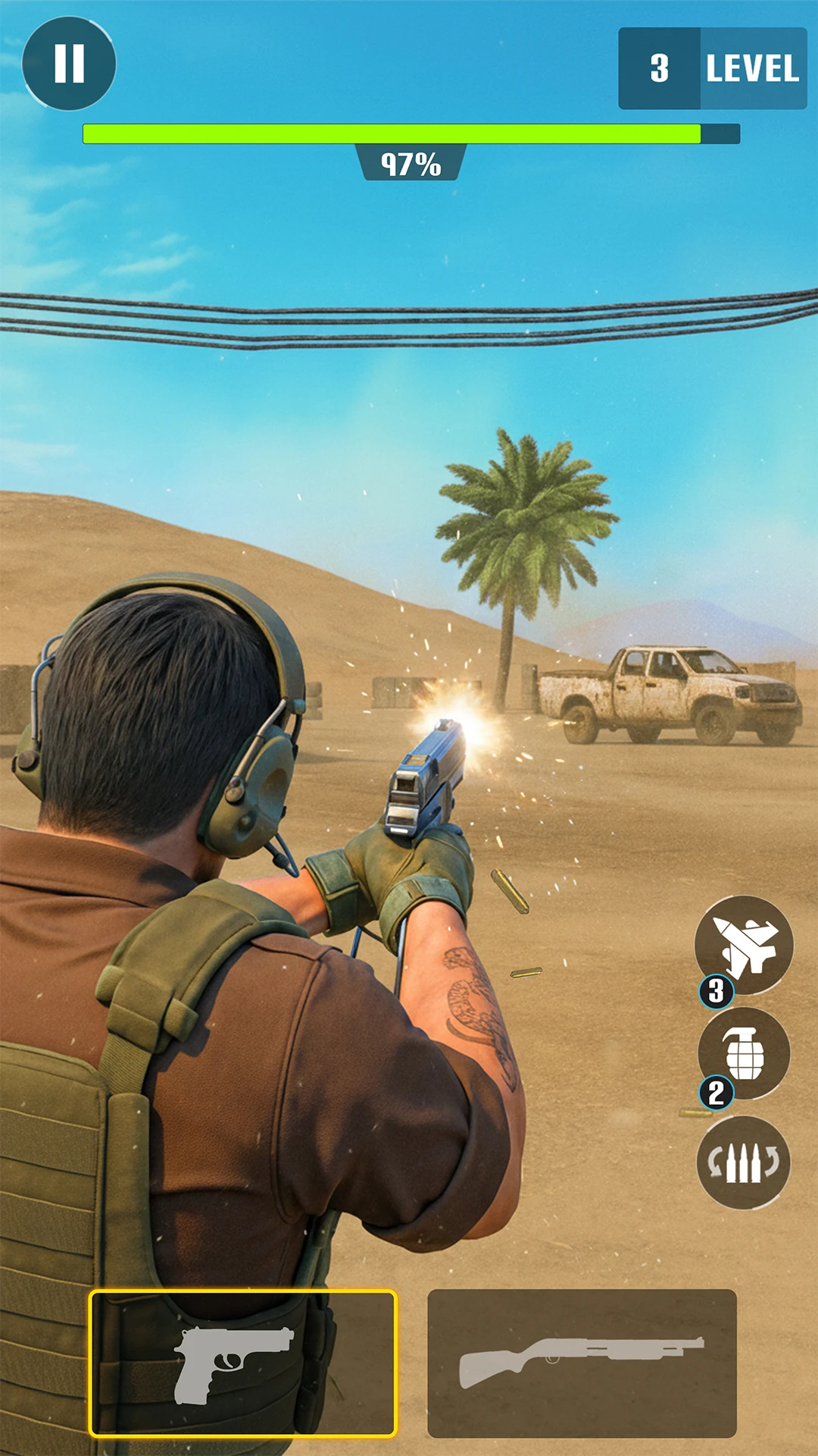 Gun Strike Game 3D screenshot 1