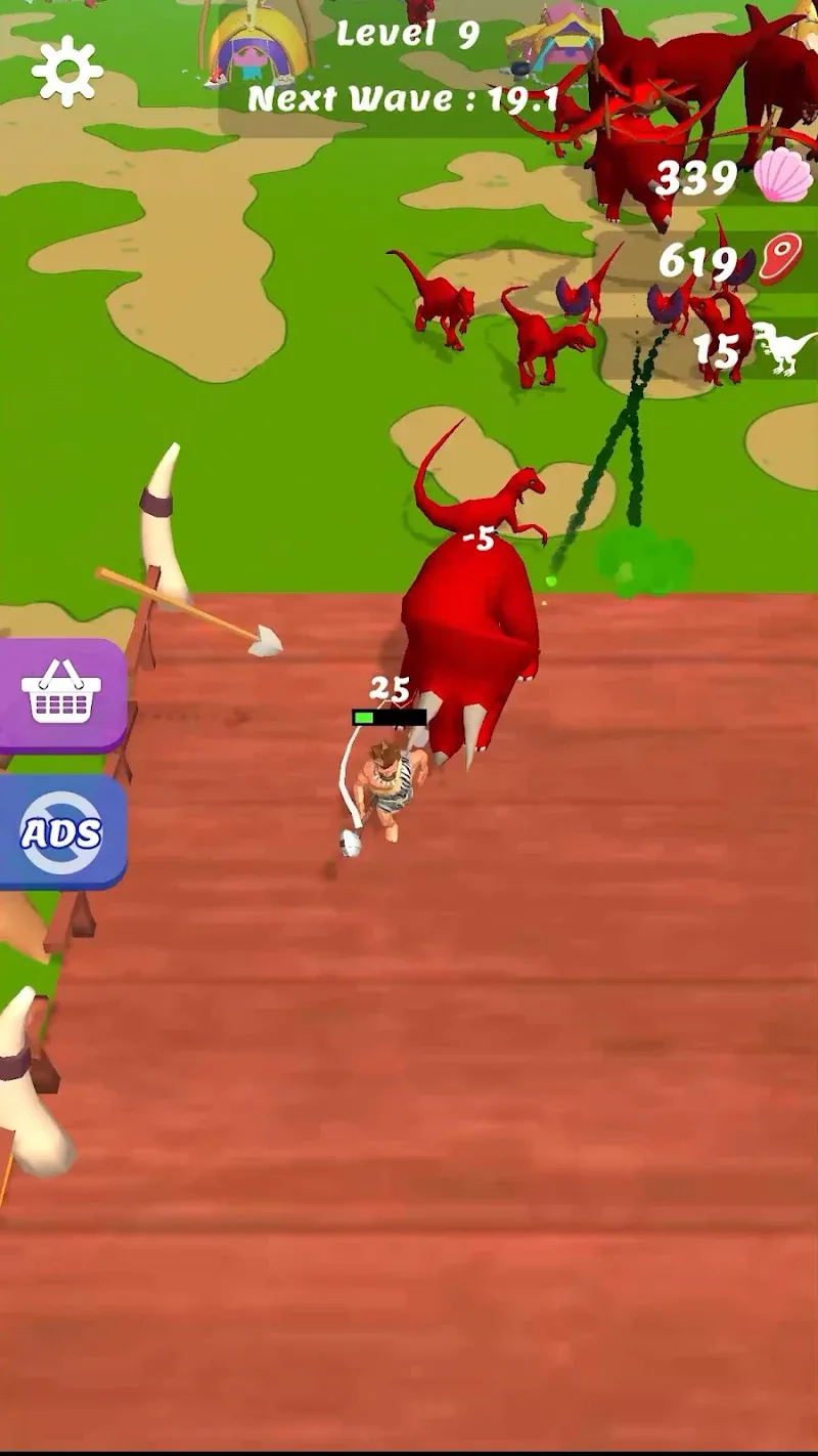 Dino Islands: Collect & Fight screenshot 2