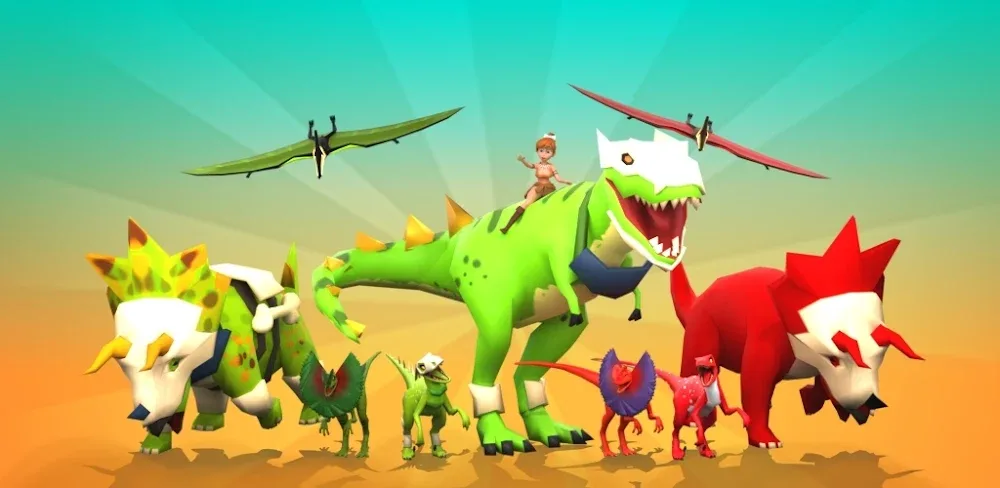 Dino Islands: Collect & Fight screenshot 1