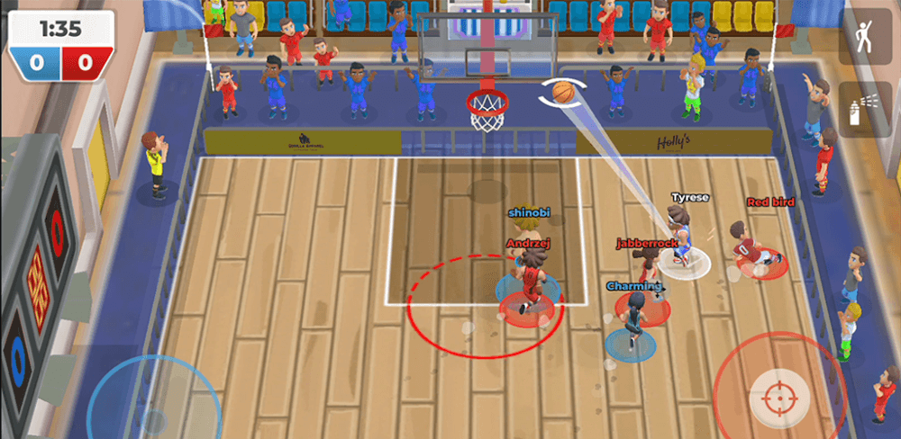 Basketball Rift screenshot 1