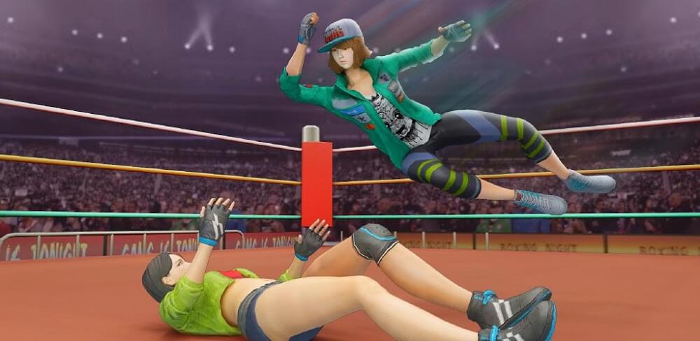 Bad Women Wrestling Game screenshot 1